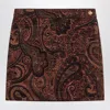 Chloé Mini Skirt With Jacquard Pattern