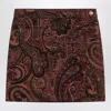 Chloé Mini Skirt With Jacquard Pattern