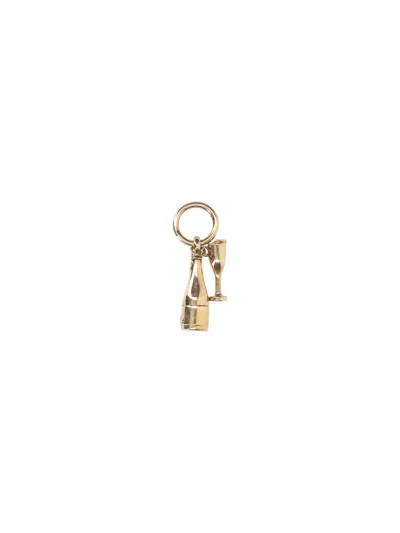 Chloé Mini Symbol Charm In Gold
