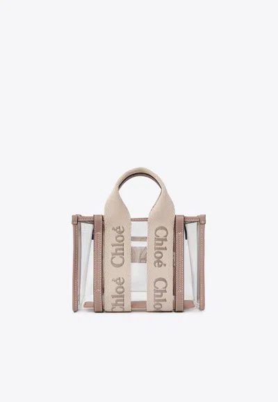 Chloé Mini Woody Jelly Tote Bag