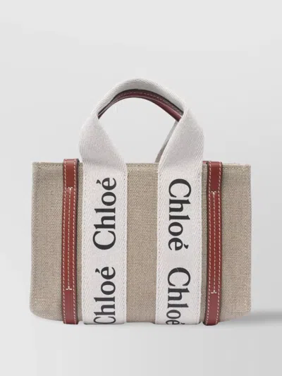 CHLOÉ MINI WOODY TOTE BAG