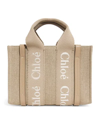 CHLOÉ MINI WOODY TOTE BAG