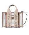Chloé Women Mini Woody Tote Bag In Jelly In Nude