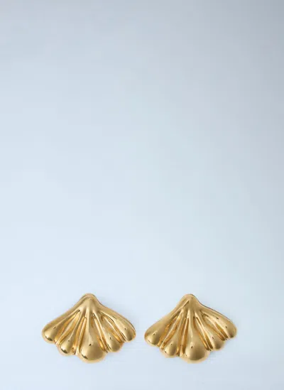 Chloé Mirror Earrings In Purple