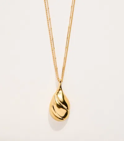 Chloé Mirror Pendant Necklace In Silver