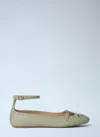 Chloé Misty Ballerina Flats In Gray