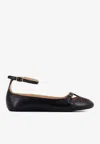 Chloé Black Misty Ballerinas In Black