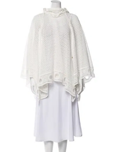 Pre-owned Chloé Mock Neck Sweater In Neutral