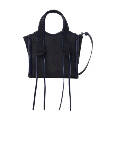 Chloé Mony Small Shoulder Bag In Black