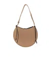 CHLOÉ MOON LEATHER SHOULDER BAG