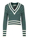 Chloé Merino Wool Sweater In Green