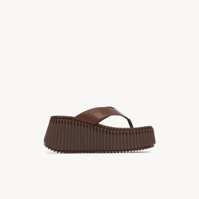 Chloé Nama Wedge Slide In Multi