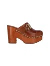 Chloé Jeannette Clog In Brown