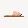 Chloé Woody Mule In Pink