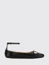 Chloé Misty Lambskin Ballerinas With Buckle In Multi