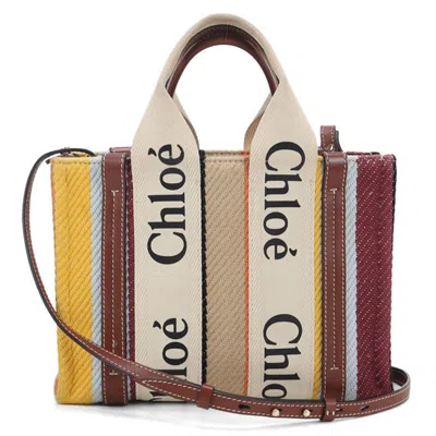 Pre-owned Chloé Multi-color Canvas Tote Bag ()