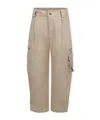 Chloé Multi-pocket Casual Pants In Nude