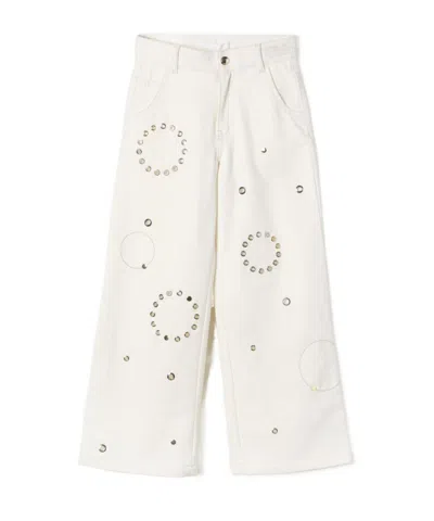 Chloé Multi-pocket Trousers In White