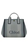 Chloé Carry Striped Canvas Tote Bag