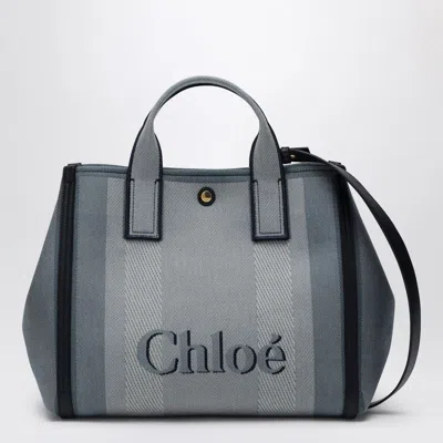 CHLOÉ CHLOÉ MULTICOLOR CANVAS CHLOÃ© CARRY SHOPPING BAG