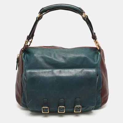 Pre-owned Chloé Multicolor Leather Pocket Satchel