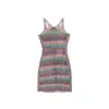 Chloé Multicolor Wool Casual Dress In Multi