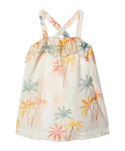 Chloé Kids' Multicolour Print Cotton Dress