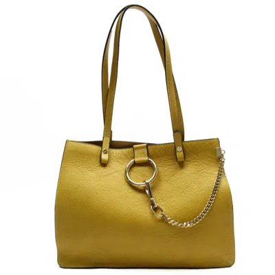 Pre-owned Chloé Mustard Leather Shoulder Bag ()