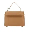 Chloé Chloe Women Camel Leather Small Nacha Handbag In Brown