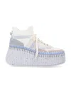 Chloé Nama Sneakers In Pearl Blue