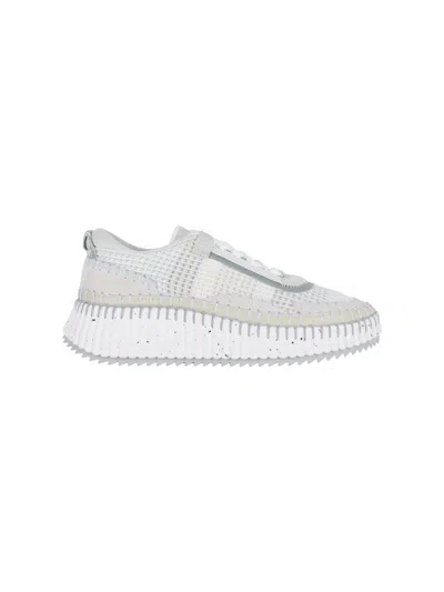 CHLOÉ CHLOÉ NAMA LACE-UP SNEAKERS