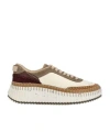 Chloé Nama Platform Sneaker In White