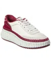 Chloé Red And White Sneakers