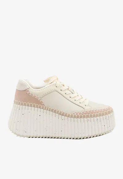 Chloé Nama Low-top Platform Sneakers