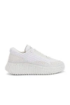 Chloé Nama Platform Sneakers In White