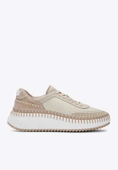 Chloé Nama Low-top Sneakers In Multi