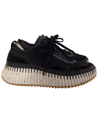 Chloé Chloe Nama Mesh & Polyester Sneaker