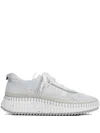 Chloé Low Top Sneakers Textured Sole In Gray