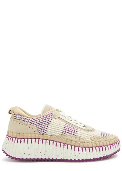 Chloé Nama Sneaker In Purple