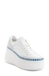 Chloé Nama Platform Sneaker In White