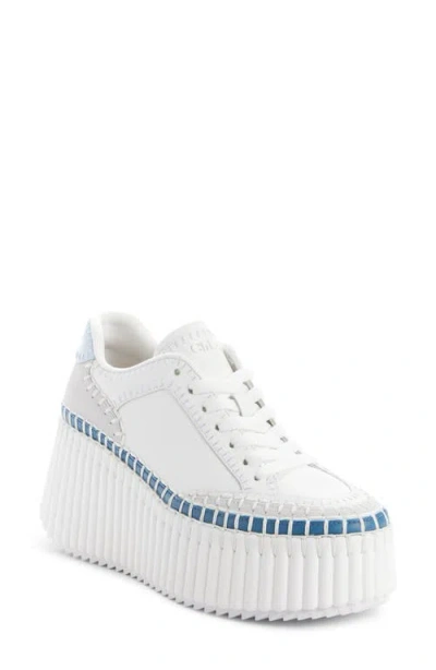 CHLOÉ CHLOÉ NAMA PLATFORM SNEAKER