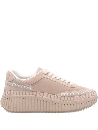 CHLOÉ NAMA PLATFORM SNEAKERS