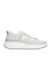 Chloé Low Top Sneakers Textured Sole In Gray