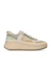 Chloé Nama Sneaker In Green
