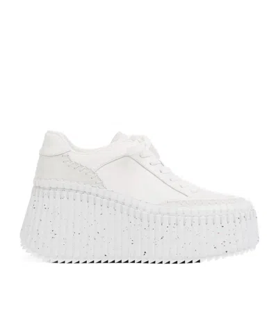 CHLOÉ CHLOÉ NAMA PLATFORM SNEAKERS