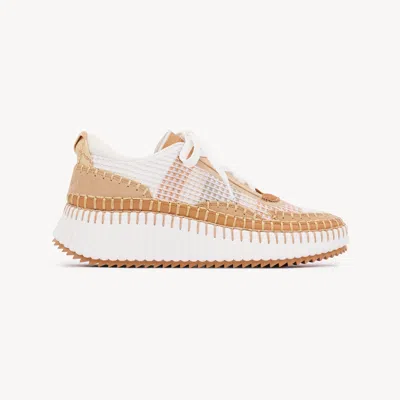 Chloé Nama Sneaker In Brown