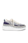 Chloé Sneakers In Cosmic Blue