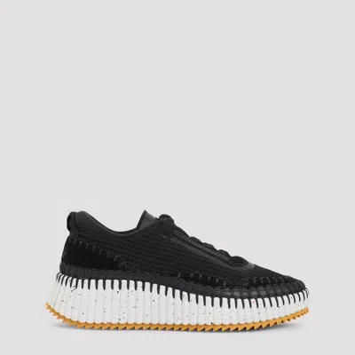 Chloé Chloe Nama Sustainable Sneakers For Women In Black