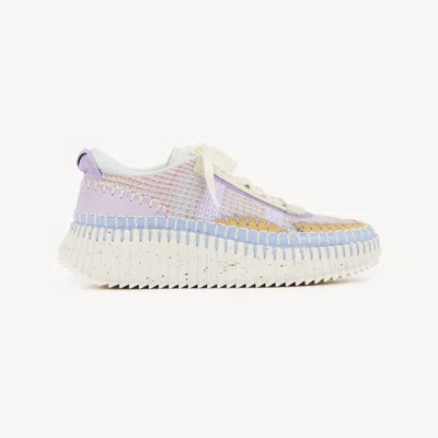 Chloé Chloe Women Multicolor Fabric Nama Sneakers In Multicoloured