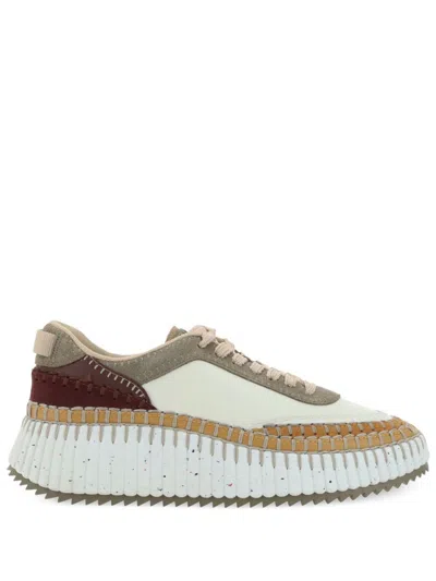 Chloé Nama Sneakers In Multicolor